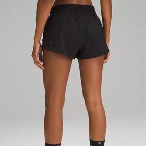 lululemon Hotty hot Black Athletic Running Shorts
